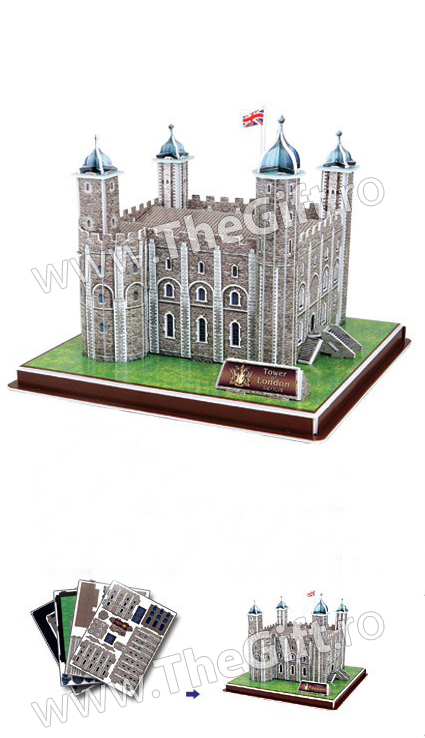 Puzzle 3D Turnul Londrei 40 piese